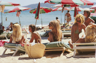Saint-Tropez Beach - Slim Aarons
