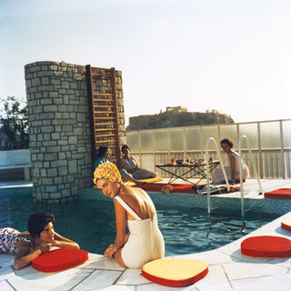 Penthouse Pool - Slim Aarons