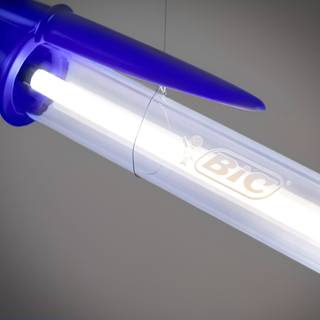 Seletti x BIC Lampe - Blau