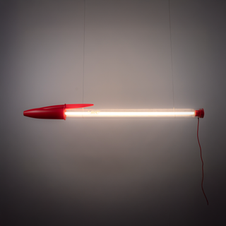 Seletti x BIC Lampe - Rot