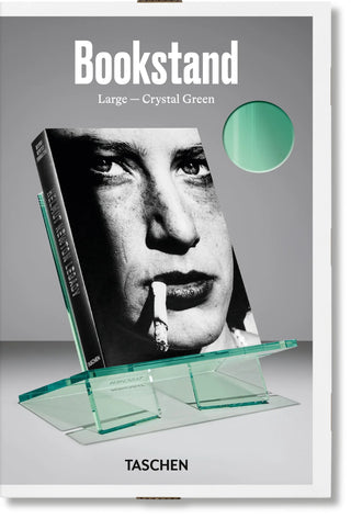 Bookstand. Large. Crystal Green Taschen  Galerie Roschlaub