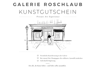Kunstgutschein – Galerie Roschlaub