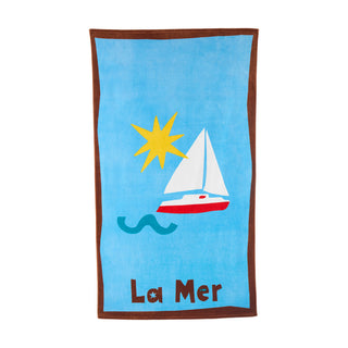 Playa Beach Towel -La Mer Jonathan Adler  Galerie Roschlaub