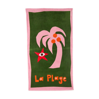 Playa Beach Towel  -La Plage Galerie Roschlaub  Galerie Roschlaub