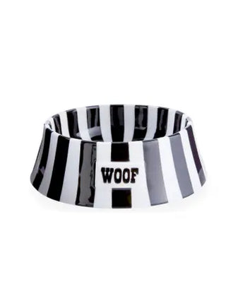 Jonathan Adler Vice Pet Woof Futternapf Hund Galerie Roschlaub  Galerie Roschlaub