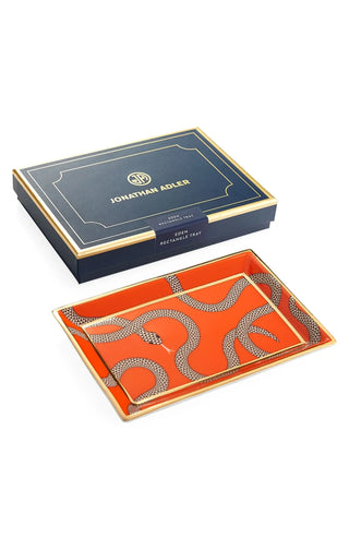 Eden Rectangular Tray Ablageschale Jonathan Adler  Galerie Roschlaub