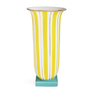 Portofino Tall Flared Vase Jonathan Adler  Galerie Roschlaub