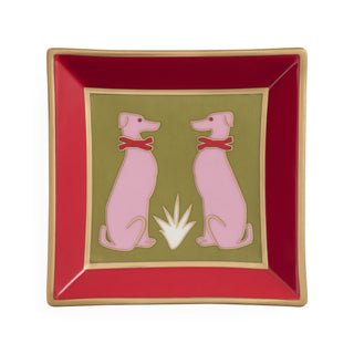 Playa Greyhounds Square Tray