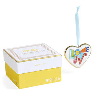 Peace and Love Ornament