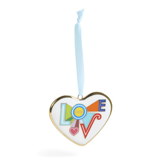 Peace and Love Ornament