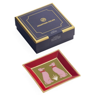 Playa Greyhounds Square Tray
